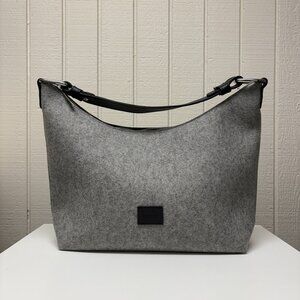 NEW Graf Lantz Hana Merino Wool Hobo Bag - Granite (Gray)